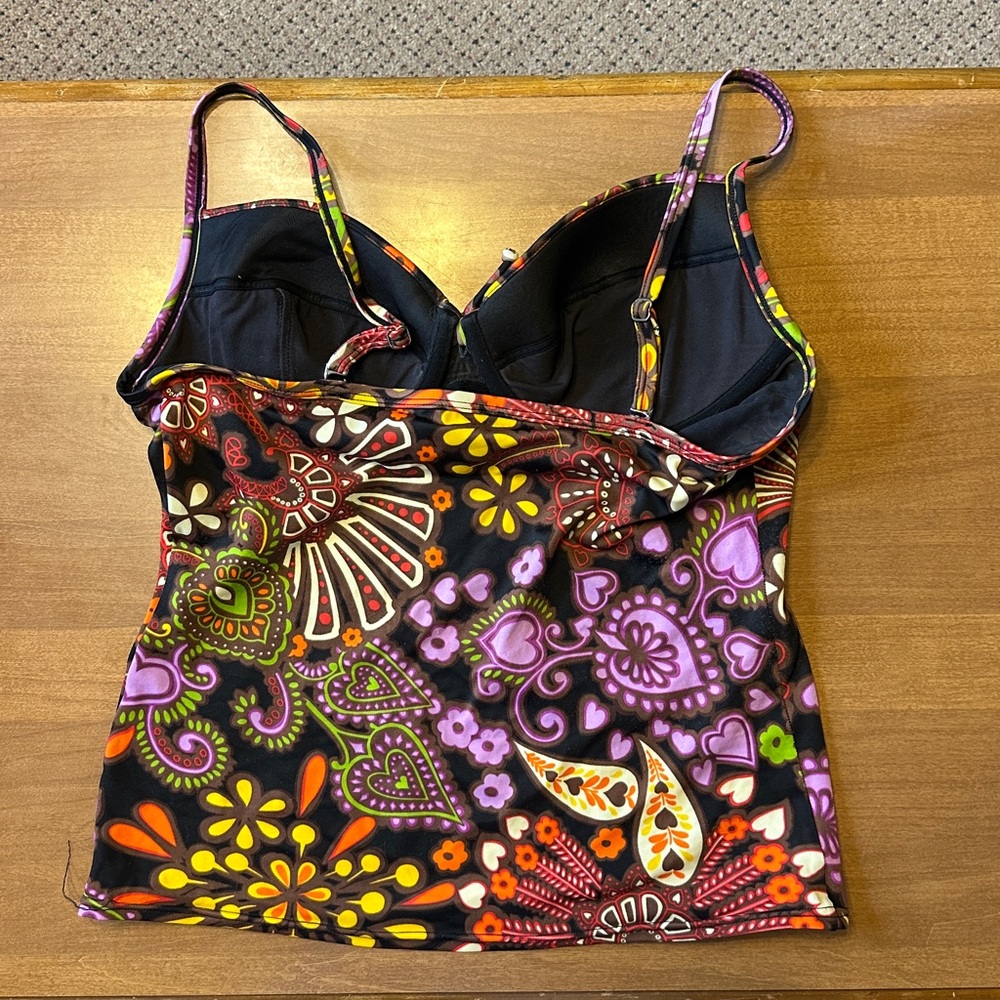 Victoria’s Secret Floral Multicolor Women's Tankini Size 36C - Picture 3 of 3